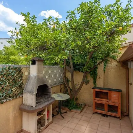 S46-casa De Vacaciones Climatizada Con Piscina, En El Centro Junto Al Mar, Barbacoa Y Wiifi * إمبوريابرافا