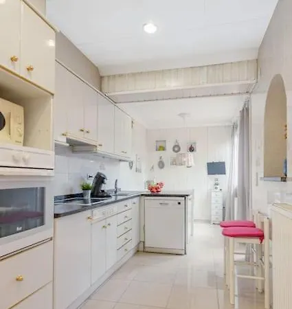 בית נופש S46-casa De Vacaciones Climatizada Con Piscina, En El Centro Junto Al Mar, Barbacoa Y Wiifi