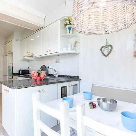 S46-casa De Vacaciones Climatizada Con Piscina, En El Centro Junto Al Mar, Barbacoa Y Wiifi * אמפוריבראבה