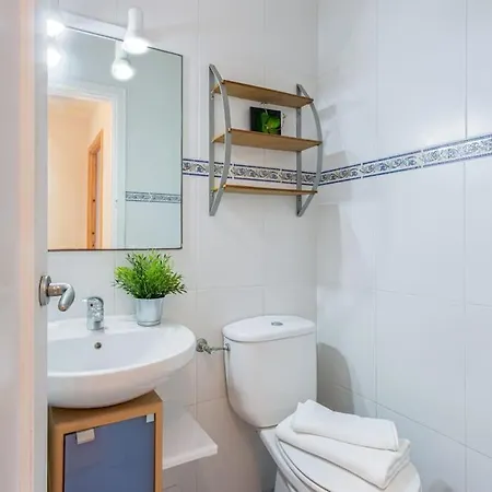 S46-casa De Vacaciones Climatizada Con Piscina, En El Centro Junto Al Mar, Barbacoa Y Wiifi בית נופש *